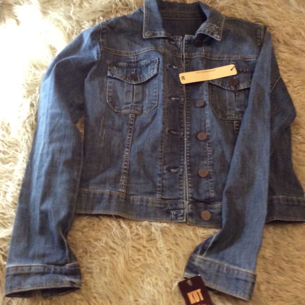 KUT Jean Jacket new with tags